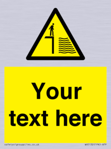 Custom Deep Water Sign